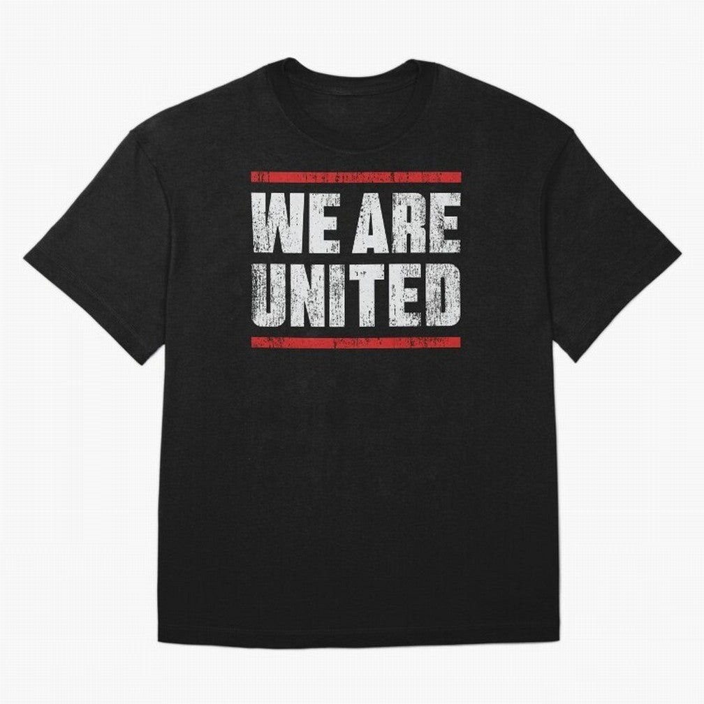 We Are United Oversized T-Shirt Follow the Final Road of FIFA World Cup 2026 USA Canada Mexico Spirit, Centered on Germany, Cristiano Ronaldo, Haaland and CR7, Game Day Rituals, Football Legends, Country Pride and the Road to the Final; Ideal for