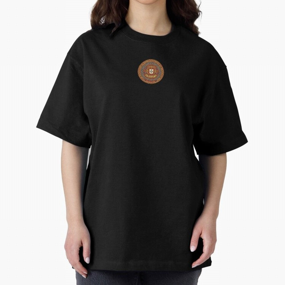 Portugal ¡ª The Navigators¡¯ Crimson Cross Oversized T-Shirt Make Memories around FIFA World Cup 2026 Group Stage Filled with CR7 and Messi, England and Germany Energy, Supporter Pride, Iconic Celebrations, Legendary Names and Global Match Day