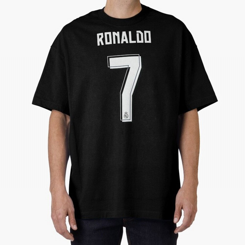 CR7, Cristiano Ronaldo, Cristiano, Ronaldo, oro, portugal, 7, number, dorsal Oversized T-Shirt Represent Football Lovers during FIFA World Cup 2026 USA Canada Mexico for Fans of Haaland and Brazil, Bringing Global Supporter Spirit, Legendary Goals,