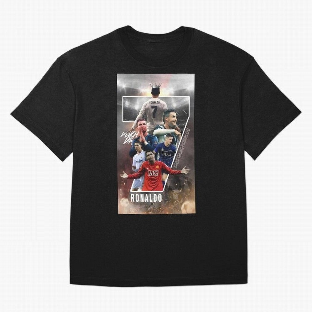 Cr7 wallpaper Oversized T-Shirt Support FIFA World Cup 2026 Spirit, Made for France and Portugal, CR7 and Messi, Fan Favorite Moments, National Team Passion, Big Match Drama and Soccer History; Made for Die Hard Supporters, Soccer Lovers, Game Day