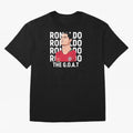Ronaldo The Goat Oversized T-Shirt Live for the Drama of FIFA World Cup 2026 for Fans of Neymar and Brazil, Bringing Fan Favorite Moments, National Team Passion, Big Match Drama and Soccer History; Ideal for Fans Who Follow Messi, Cristiano