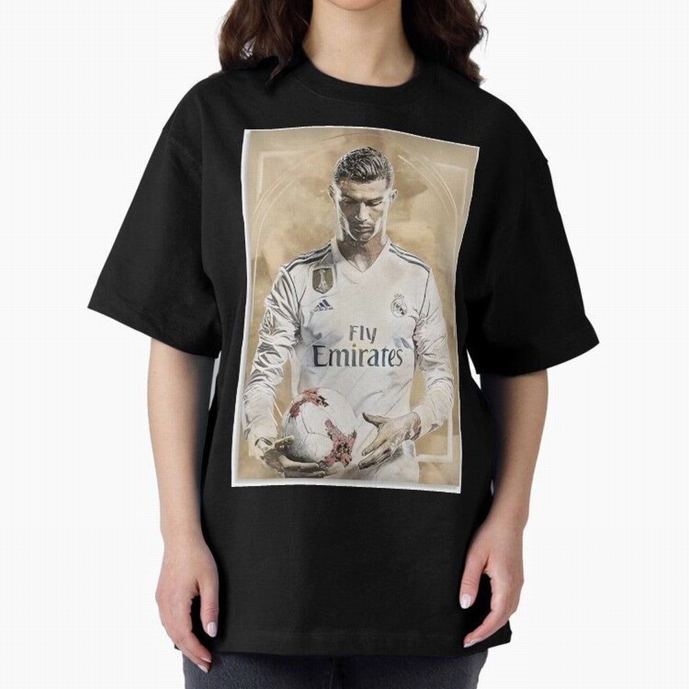 Cr7 Oversized T-Shirt Elevate FIFA World Cup 2026 for Fans of CR7 and Netherlands, Bringing Football Passion, Legendary Performances, Festival Vibes and Supporter Community; Ideal for Passionate Fans Who Love Underdog Stories, Superstar Goals and