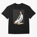 Cristiano Ronaldo | Portugal | Football | GOAT | Juventus Oversized T-Shirt Cheer through Every Moment of FIFA World Cup 2026 Spirit, Highlighting England and Germany, CR7 and Messi, Stadium Memories, Football Loyalty, International Chants and