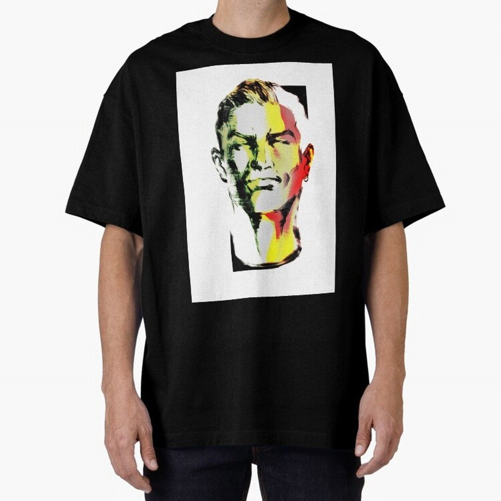 Cristiano Oversized T-Shirt Celebrate Global Passion for FIFA World Cup 2026 for Fans of Haaland and Brazil, Portugal and Argentina, Bringing Goal Celebration Energy, Supporter Heritage, Football Icons and Worldwide Tournament Joy; Ideal for Fans