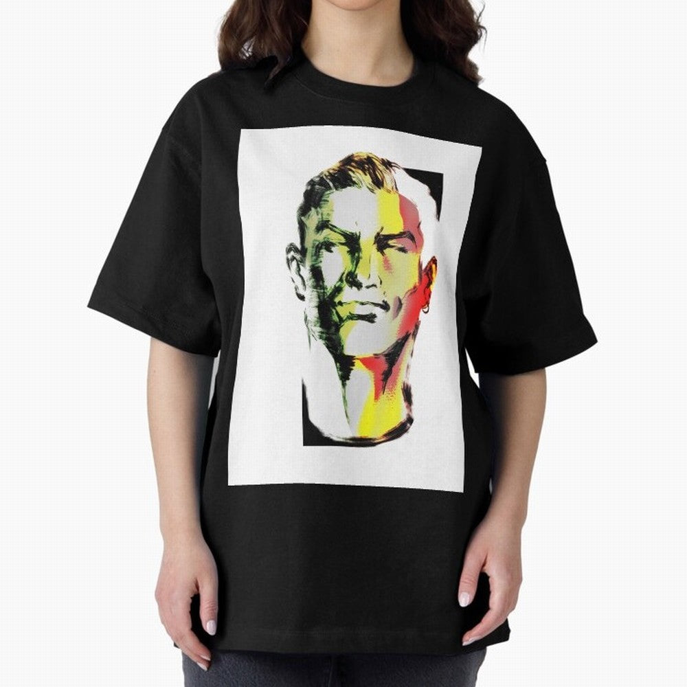 Cristiano Oversized T-Shirt Celebrate Global Passion for FIFA World Cup 2026 for Fans of Haaland and Brazil, Portugal and Argentina, Bringing Goal Celebration Energy, Supporter Heritage, Football Icons and Worldwide Tournament Joy; Ideal for Fans
