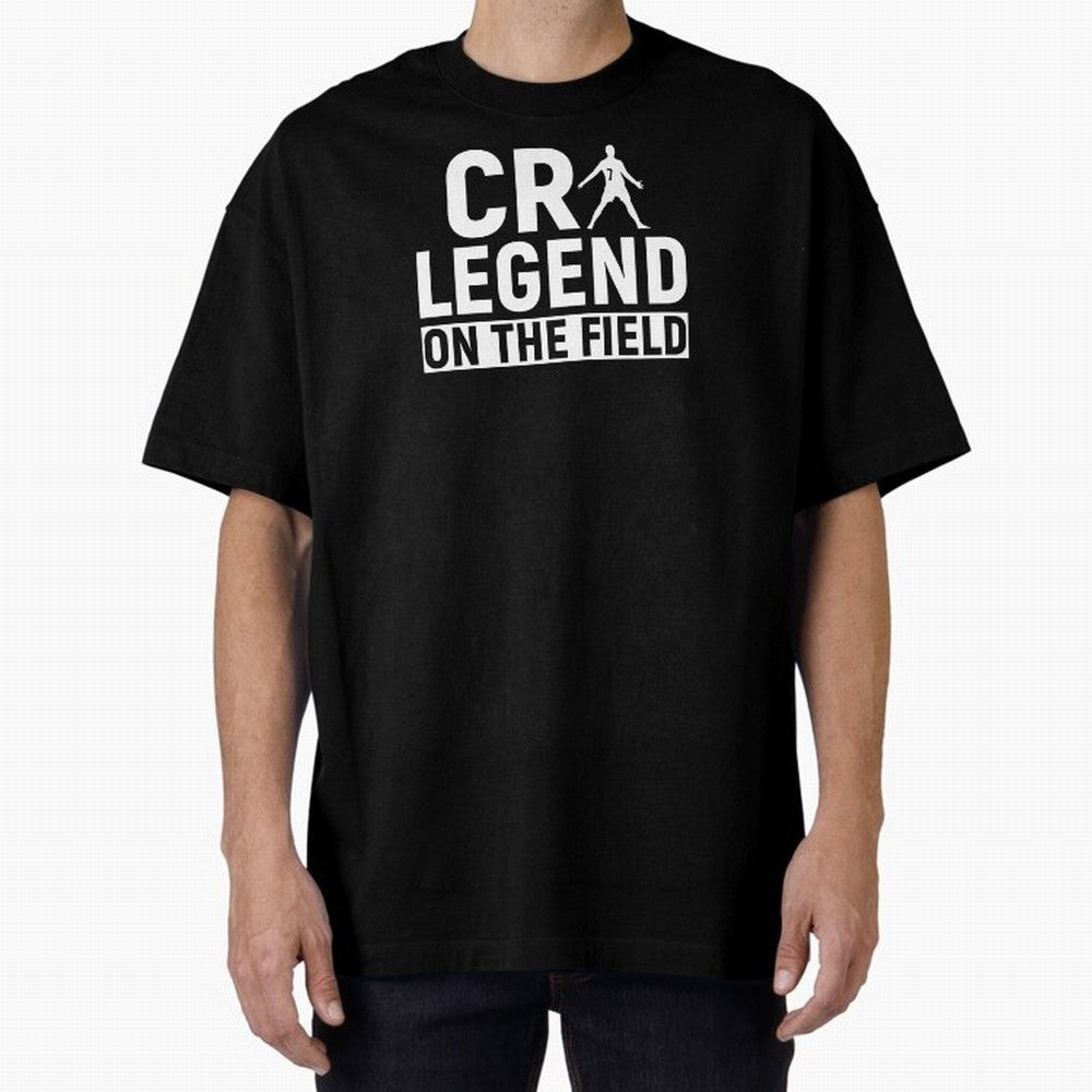 Cr7 Legend On The Field Oversized T-Shirt Show Your Stadium Side during FIFA World Cup 2026 Featuring Messi, Neymar and Mbappe, Argentina and Brazil Energy, Classic Soccer Heritage, Championship Pressure, Fan Loyalty and International Pride; Ideal