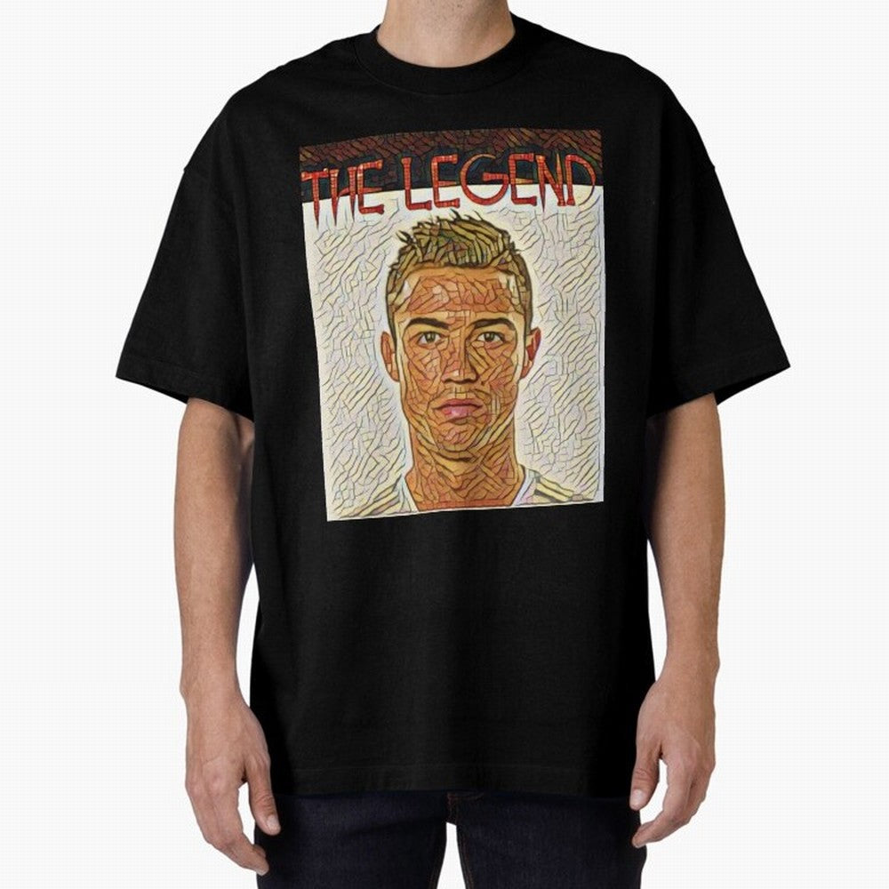 Cristiano Ronaldo Oversized T-Shirt Bring Supporter Culture to FIFA World Cup 2026 Group Stage Inspired by Haaland and Mbappe, England Energy, Champion Mindset, Group Stage Buzz, Knockout Tension and Passionate Fan Culture; Perfect for Fans,