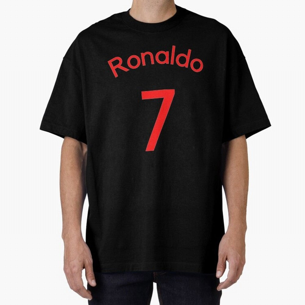 Copy of Ronaldo Manchester United Oversized T-Shirt Bring Retro Soccer Energy to Match Day Hype around FIFA World Cup 2026 USA Canada Mexico, CR7 and Messi, Portugal, Match Day Excitement, Supporter Culture, Golden Goals and Global Football