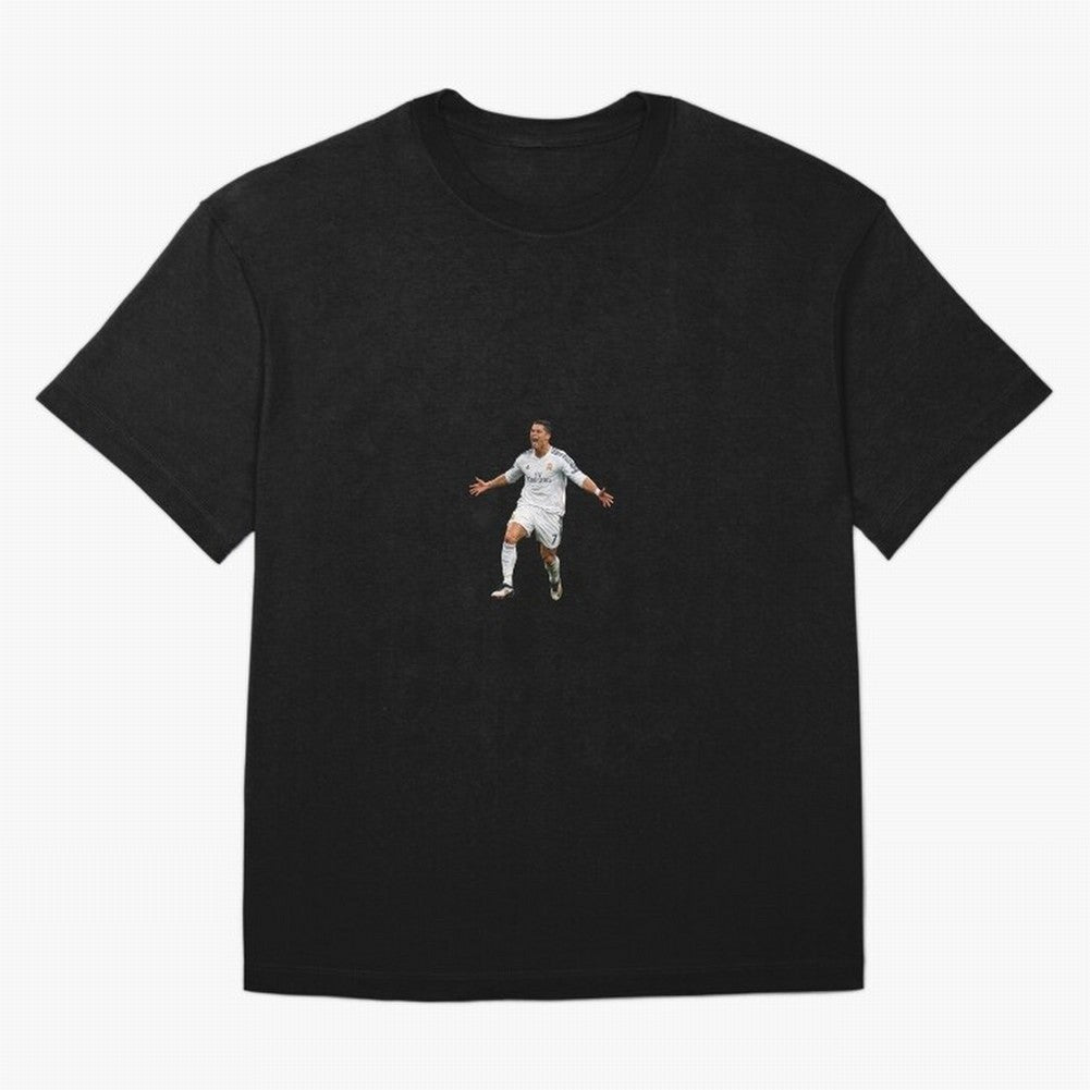 Ronaldo real madrid Oversized T-Shirt Show Your Love for Match Day Hype around FIFA World Cup 2026, Haaland and Mbappe, Brazil, Football History, Final Match Energy, Crowd Noise and Once in a Lifetime Moments; Ideal for Passionate Fans Who Love