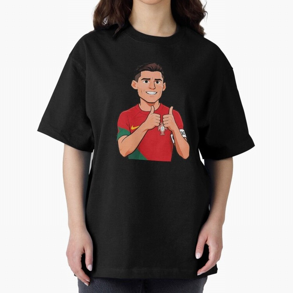 World CUP Cristiano Oversized T-Shirt Live the Energy of FIFA World Cup 2026 Group Stage Spirit, Capturing Argentina, France and Brazil, Messi and Cristiano Ronaldo, Goal Celebration Energy, Supporter Heritage, Football Icons and Worldwide