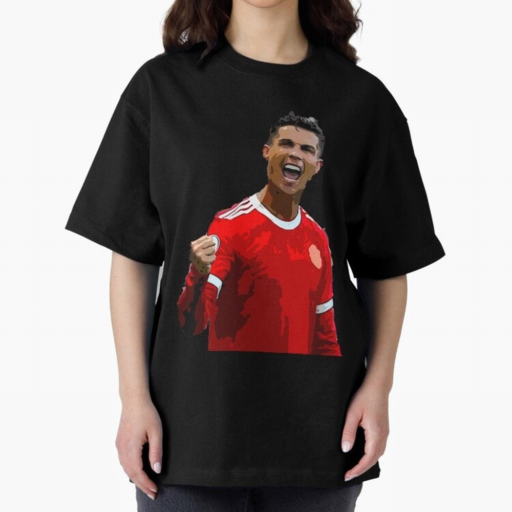 Cristiano Ronaldo Oversized T-Shirt Upgrade FIFA World Cup 2026 Celebrating Neymar, France Energy, Game Day Rituals, Football Legends, Country Pride and the Road to the Final; Made for Collectors Who Enjoy Iconic Players, Country Pride, Vintage