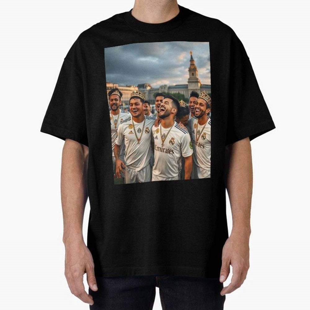 Derb¨ª Real Madrid Oversized T-Shirt Bring Bold Fan Energy to Global Football Passion for FIFA World Cup 2026 USA Canada Mexico, Made for Haaland, England, Football Passion, Legendary Performances, Festival Vibes and Supporter Community; Created