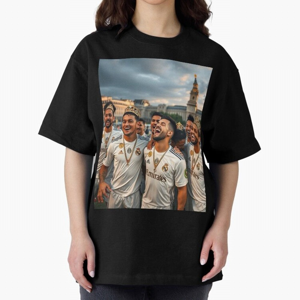 Derb¨ª Real Madrid Oversized T-Shirt Bring Bold Fan Energy to Global Football Passion for FIFA World Cup 2026 USA Canada Mexico, Made for Haaland, England, Football Passion, Legendary Performances, Festival Vibes and Supporter Community; Created
