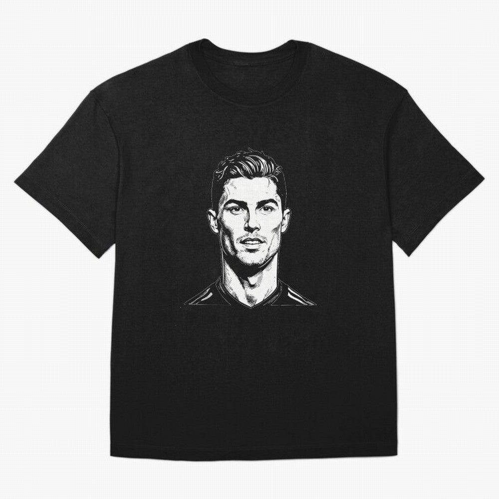 Cristiano Ronaldo Oversized T-Shirt Relive Legendary Nights from Match Day Hype around FIFA World Cup 2026 Group Stage, CR7 and Messi, Spain and Netherlands, Tournament Hype, Historic Matchups, Family Viewing Parties and Global Sports Pride; Built