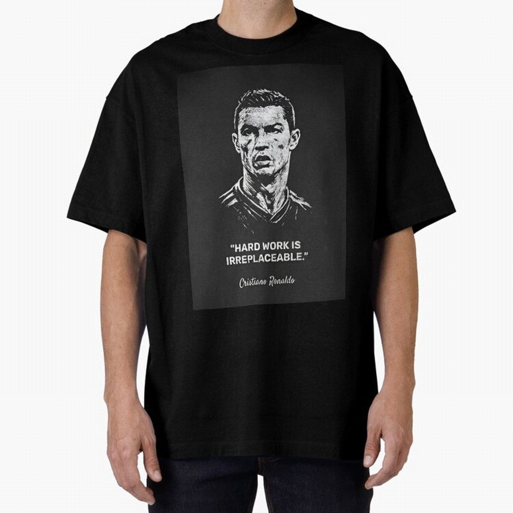 Cristiano Ronaldo Oversized T-Shirt Celebrate Football Heritage in FIFA World Cup 2026 Group Stage for Fans of Messi and Cristiano Ronaldo and Spain, Bringing Football Festival Excitement, Trophy Ambitions, Country Rivalries and Star Player Buzz;
