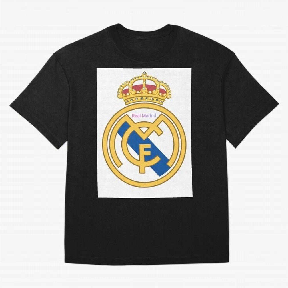 Real Madrid Gold Oversized T-Shirt Treasure the FIFA World Cup 2026 Group Stage Journey through Neymar Highlights, Brazil Pride, Sports Nostalgia, International Competition, Famous Players and Unforgettable Victories; Great for Supporters Who Love