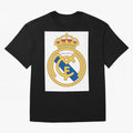 Real Madrid Gold Oversized T-Shirt Treasure the FIFA World Cup 2026 Group Stage Journey through Neymar Highlights, Brazil Pride, Sports Nostalgia, International Competition, Famous Players and Unforgettable Victories; Great for Supporters Who Love