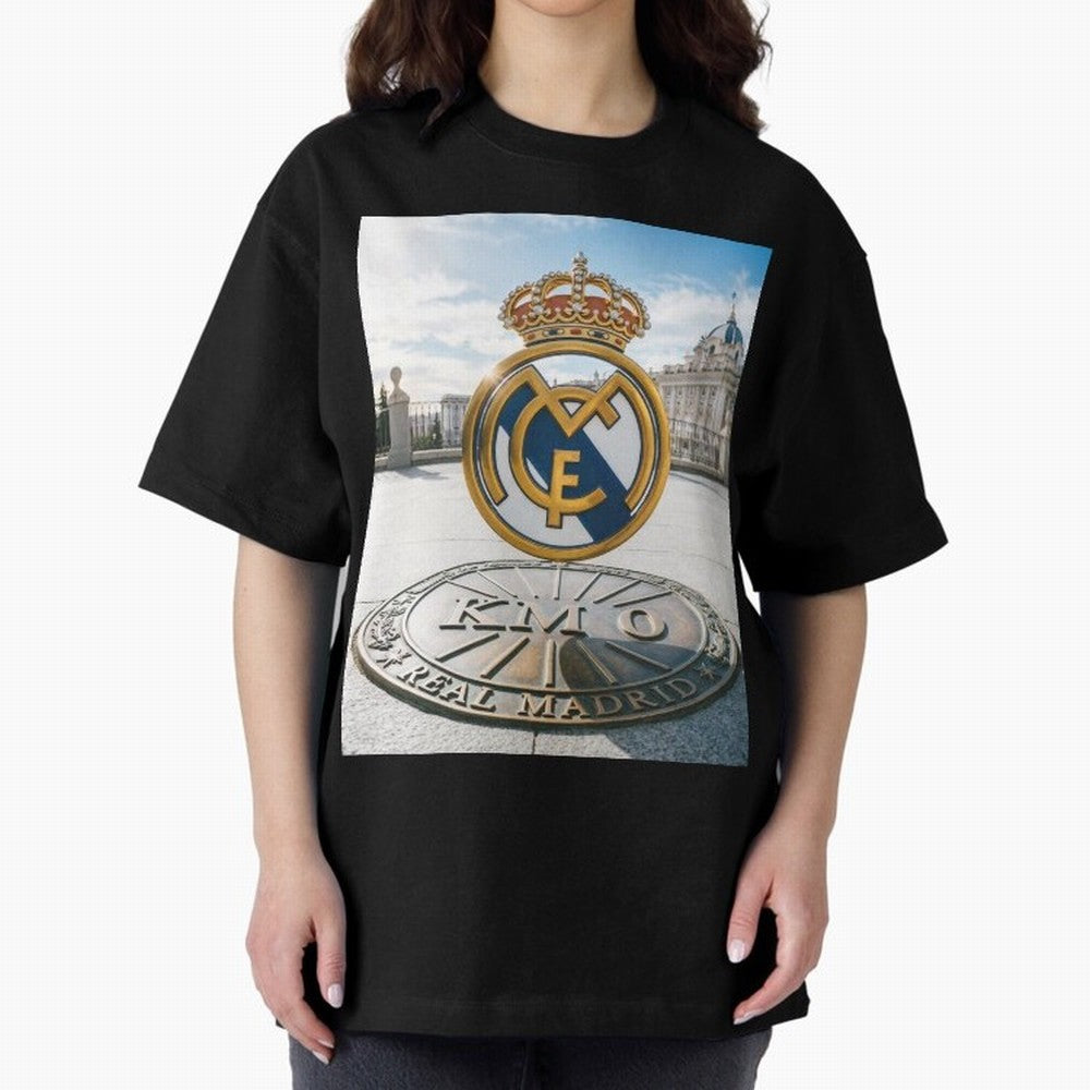 Madrid Futbol km0 Oversized T-Shirt Step into the FIFA World Cup 2026 Group Stage Journey through Cristiano Ronaldo, Haaland and CR7 Highlights, Argentina and Brazil Pride, Retro Football Energy, Iconic Rivalries, Trophy Chase Drama and Stadium