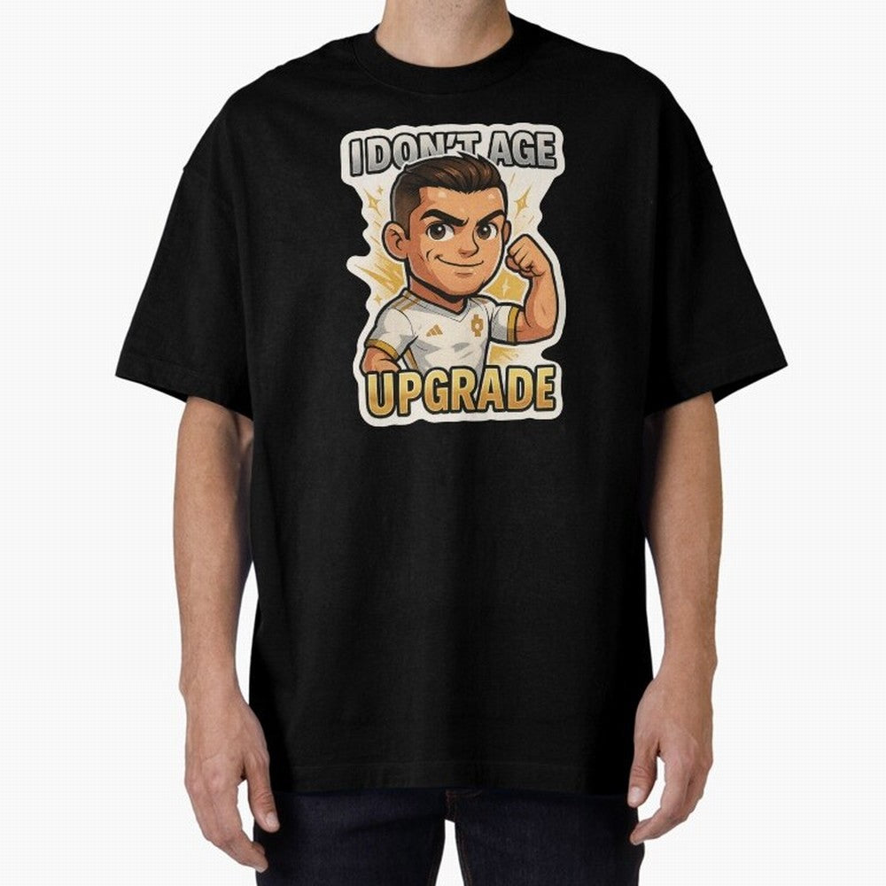 I Dont Age Upgrade Oversized T-Shirt Carry National Pride through FIFA World Cup 2026 Group Stage Highlighting Haaland, Brazil Energy, Supporter Pride, Iconic Celebrations, Legendary Names and Global Match Day Energy; Perfect for Fans, Collectors,