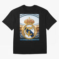 Realeza Madridista Oversized T-Shirt Support Your Favorite Stars during FIFA World Cup 2026 for Fans of Messi, CR7 and Mbappe and England, Bringing Soccer Culture, Superstar Moments, National Team Dreams and Competitive Fire; Made for Collectors
