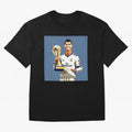 Cristiano Ronaldo Cr7 The Best Artwork Futbol Soccer Oversized T-Shirt Refresh FIFA World Cup 2026 Group Stage Inspired by CR7 and Messi, Netherlands Energy, Vintage Soccer Flavor, Modern Football Stars, National Flags and Final Night Emotion;