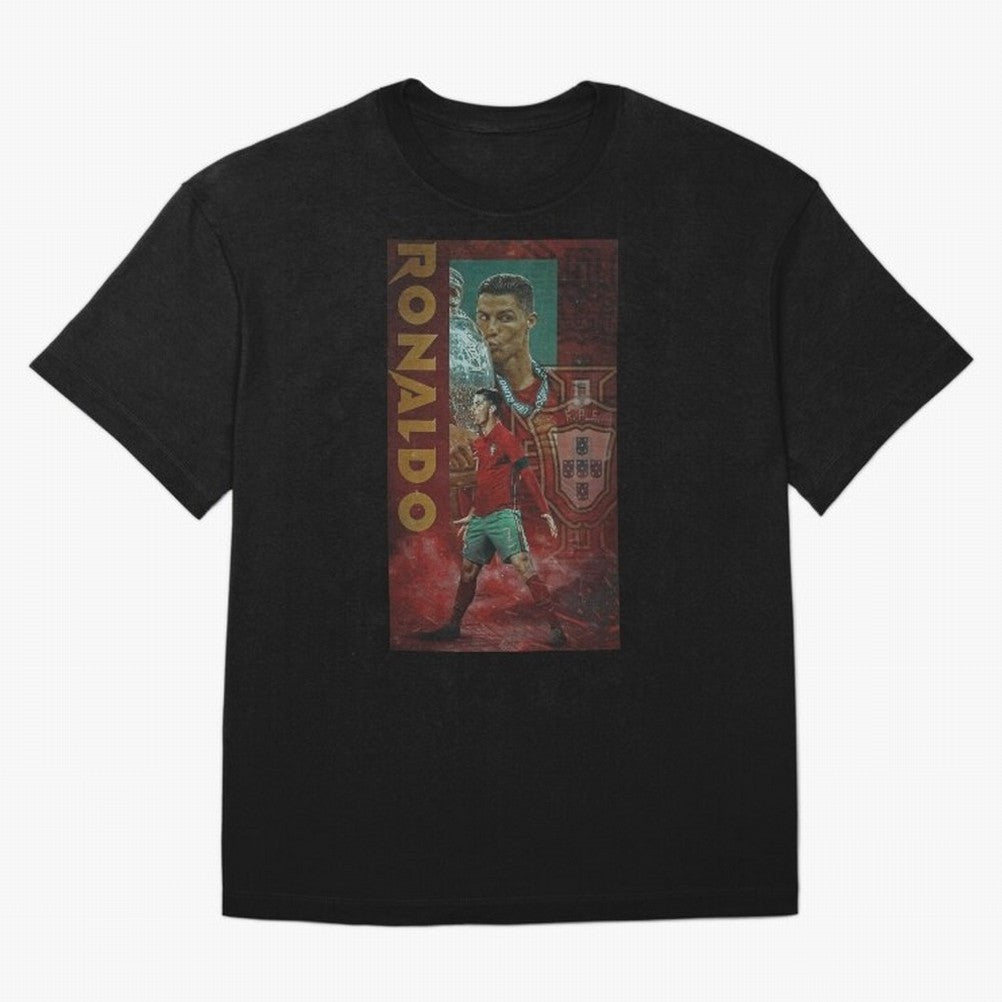 Cristiano Ronaldo Oversized T-Shirt Represent Football Lovers during the FIFA World Cup 2026 Group Stage Journey through CR7 Highlights, England Pride, Retro Football Energy, Iconic Rivalries, Trophy Chase Drama and Stadium Atmosphere; Great for