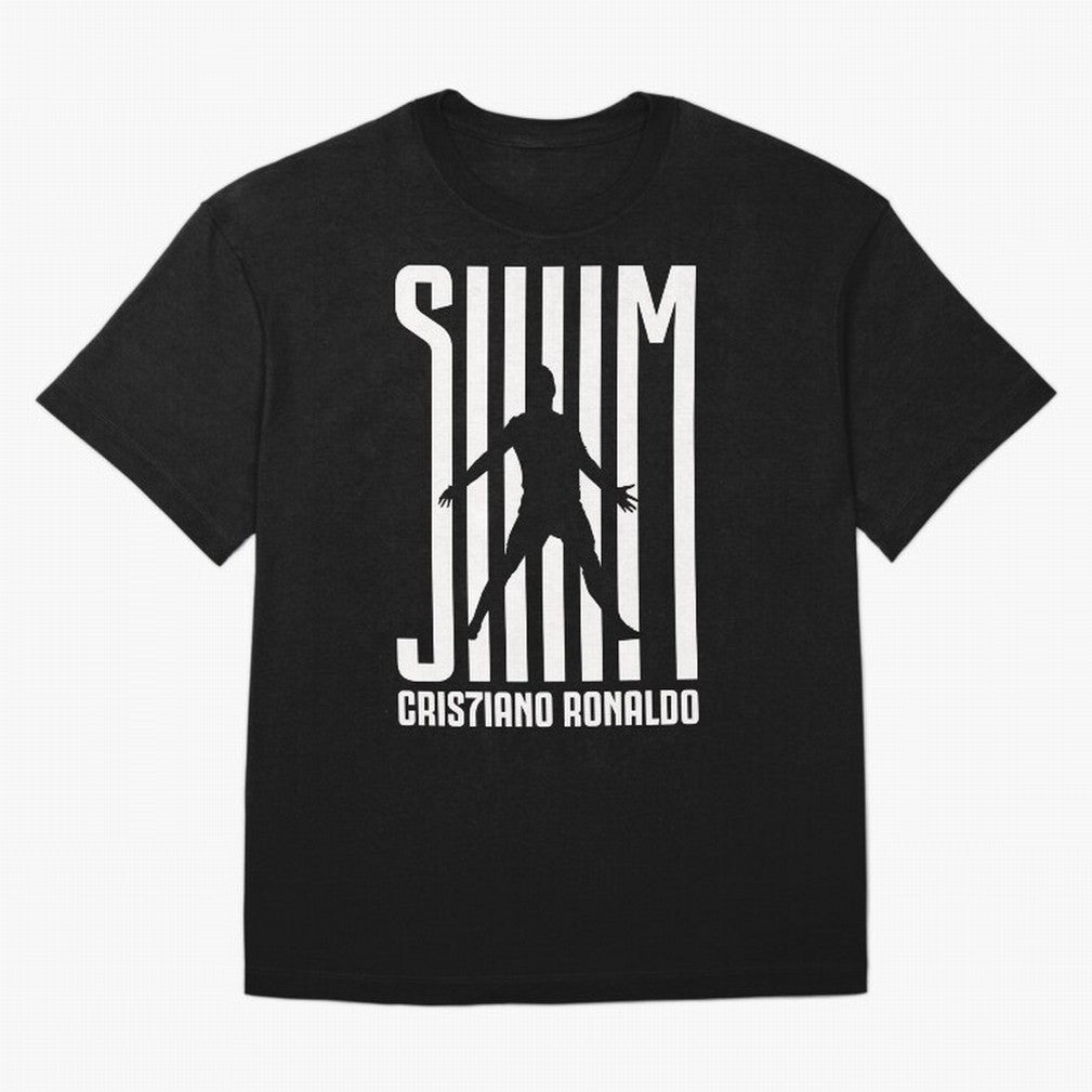 Cristiano Ronaldo - SIM Oversized T-Shirt Show Support during Global Football Passion for FIFA World Cup 2026 Group Stage, Highlighting Messi and Cristiano Ronaldo, Brazil, Retro Football Energy, Iconic Rivalries, Trophy Chase Drama and Stadium