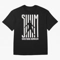 Cristiano Ronaldo - SIM Oversized T-Shirt Show Support during Global Football Passion for FIFA World Cup 2026 Group Stage, Highlighting Messi and Cristiano Ronaldo, Brazil, Retro Football Energy, Iconic Rivalries, Trophy Chase Drama and Stadium