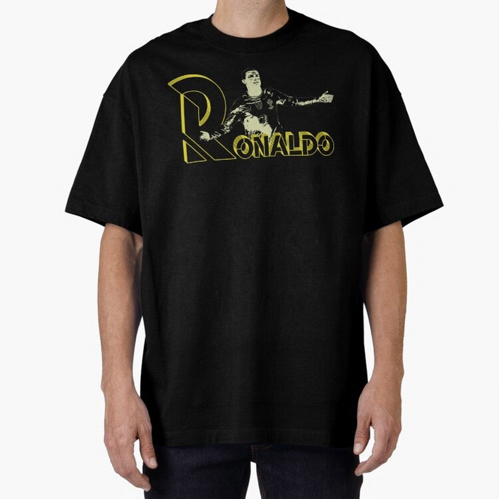 CR7 - ronaldo Oversized T-Shirt Share Match Day Hype around FIFA World Cup 2026, Messi and Cristiano Ronaldo, Brazil, Goal Celebration Energy, Supporter Heritage, Football Icons and Worldwide Tournament Joy; Great for Supporters Who Love Legendary