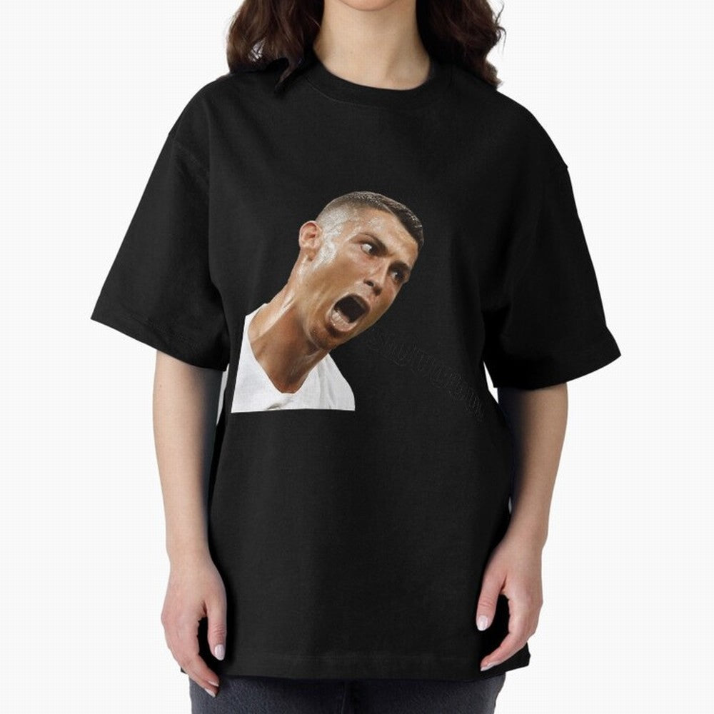 Cristiano Ronaldo Siuuu Oversized T-Shirt Bring Bold Fan Energy to FIFA World Cup 2026 USA Canada Mexico Spirit, with England and Germany, Messi, CR7 and Mbappe, Football History, Final Match Energy, Crowd Noise and Once in a Lifetime Moments; Made