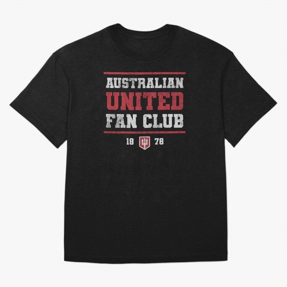 Australian United Fan Club Oversized T-Shirt Celebrate the Stars of FIFA World Cup 2026 USA Canada Mexico Spirit, Made for Portugal, Spain and Germany, Neymar, Stadium Memories, Football Loyalty, International Chants and Championship Tradition;