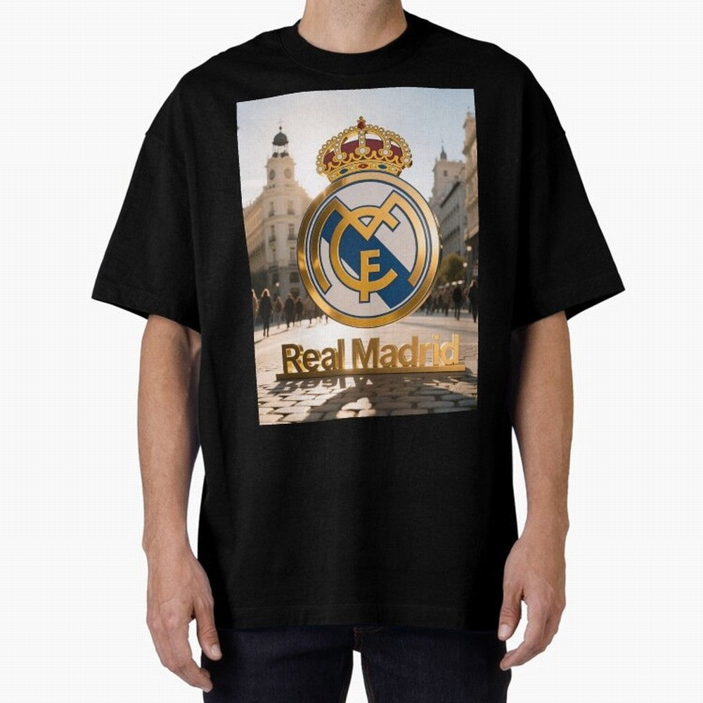 As¨ª as¨ª as¨ª Gana el Madrid Oversized T-Shirt Celebrate National Team Dreams in Match Day Hype around FIFA World Cup 2026 Group Stage, Messi and Cristiano Ronaldo, England, France and Netherlands, Football History, Final Match Energy, Crowd Noise