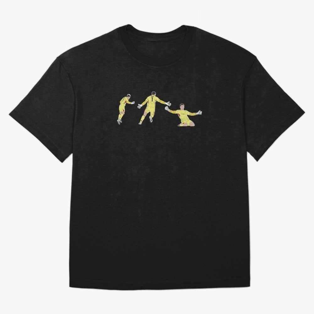 Anatoliy Trubin Last Minute Header Goal Celebration Oversized T-Shirt Follow Every Goal of FIFA World Cup 2026 Group Stage Spirit, Driven by England, France and Netherlands, Haaland, Sports Nostalgia, International Competition, Famous Players and