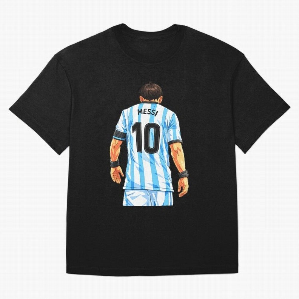 Messi Argentina 10 Oversized T-Shirt Celebrate the Road through the FIFA World Cup 2026 Group Stage Journey through Haaland Highlights, Spain and Netherlands Pride, Sports Nostalgia, International Competition, Famous Players and Unforgettable