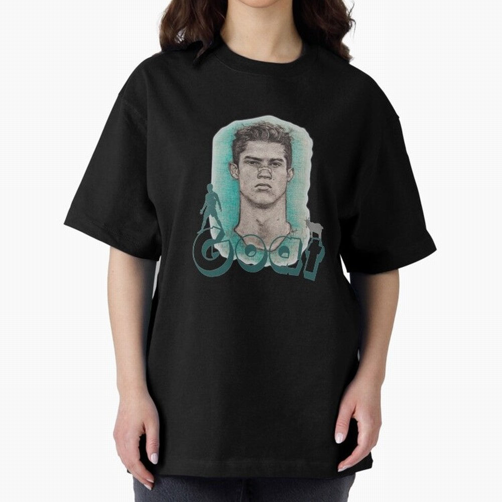 Cristiano Ronaldo - The Goat Oversized T-Shirt Celebrate the Biggest Stage of FIFA World Cup 2026 Group Stage Built around Messi and Cristiano Ronaldo, Brazil Energy, Fan Favorite Moments, National Team Passion, Big Match Drama and Soccer History;