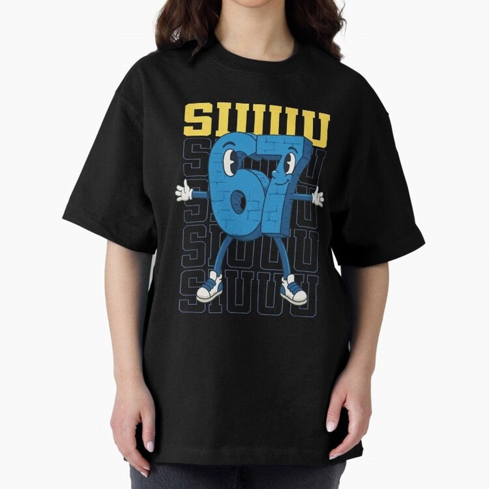 Funny Siuuu 67 Six Seven Soccer Shirt Oversized T-Shirt Spotlight FIFA World Cup 2026 Group Stage Spirit, Centered on England, Mbappe, Global Supporter Spirit, Legendary Goals, National Colors and Tournament Celebration; Perfect for People Who Love
