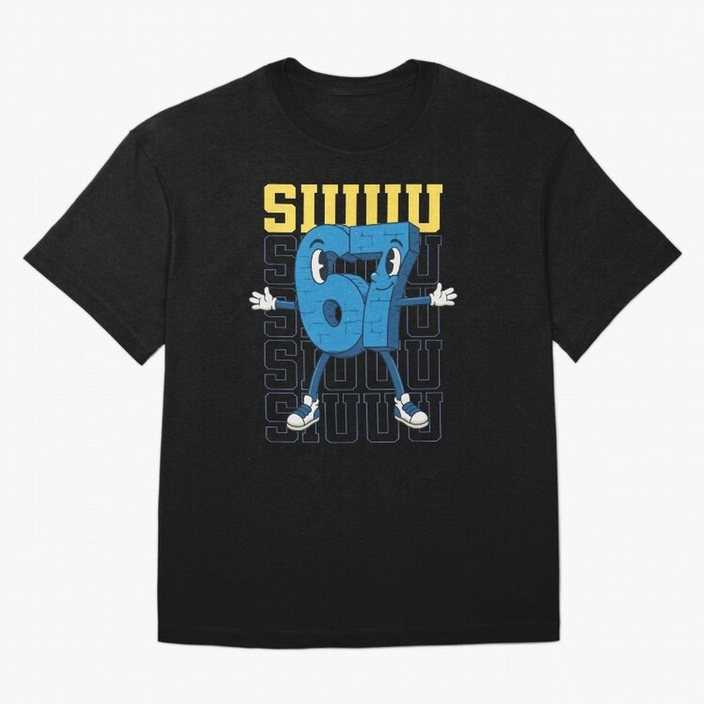 Funny Siuuu 67 Six Seven Soccer Shirt Oversized T-Shirt Spotlight FIFA World Cup 2026 Group Stage Spirit, Centered on England, Mbappe, Global Supporter Spirit, Legendary Goals, National Colors and Tournament Celebration; Perfect for People Who Love