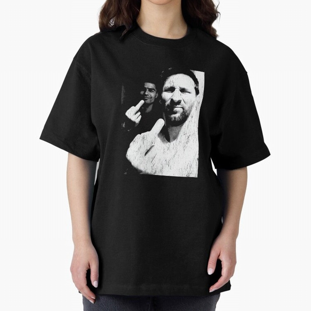 Cristiano Ronaldo & Messi Vintage Oversized T-Shirt Spotlight the FIFA World Cup 2026 USA Canada Mexico Journey through Haaland Highlights, Spain Pride, Global Supporter Spirit, Legendary Goals, National Colors and Tournament Celebration; Perfect