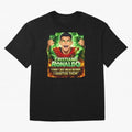Cristiano Ronaldo Power Art Poster ¨C Legendary Football Motivation Design Oversized T-Shirt Celebrate the Road through FIFA World Cup 2026 Group Stage Spirit, Driven by France, Messi, Fan Favorite Moments, National Team Passion, Big Match Drama