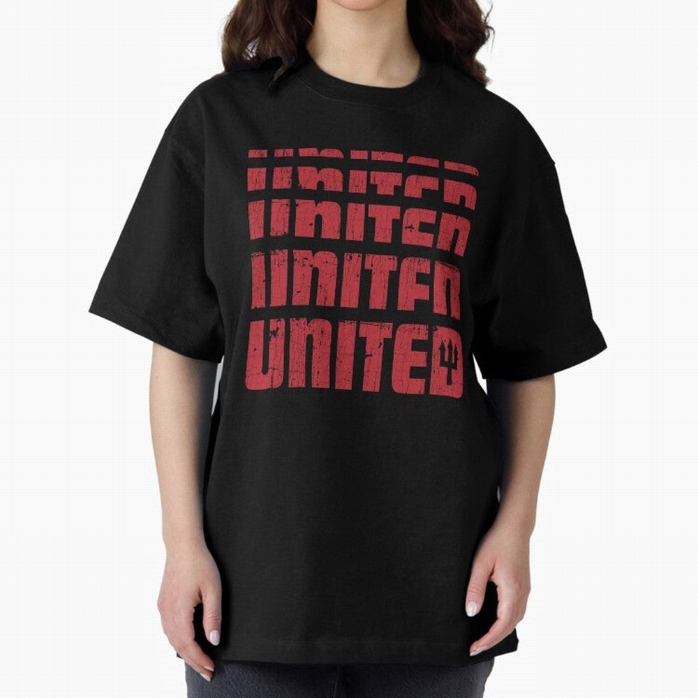 United United United Oversized T-Shirt Represent Football Lovers during FIFA World Cup 2026 Group Stage for Fans of Neymar and Argentina, Bringing Tournament Hype, Historic Matchups, Family Viewing Parties and Global Sports Pride; Created for Match
