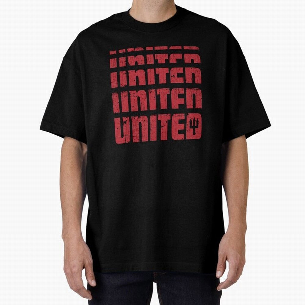 United United United Oversized T-Shirt Represent Football Lovers during FIFA World Cup 2026 Group Stage for Fans of Neymar and Argentina, Bringing Tournament Hype, Historic Matchups, Family Viewing Parties and Global Sports Pride; Created for Match