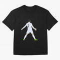 Cristiano Ronaldo Oversized T-Shirt Show Up for the Glory of the FIFA World Cup 2026 Group Stage Journey through Haaland and Mbappe Highlights, Argentina, France and Brazil Pride, Supporter Pride, Iconic Celebrations, Legendary Names and Global