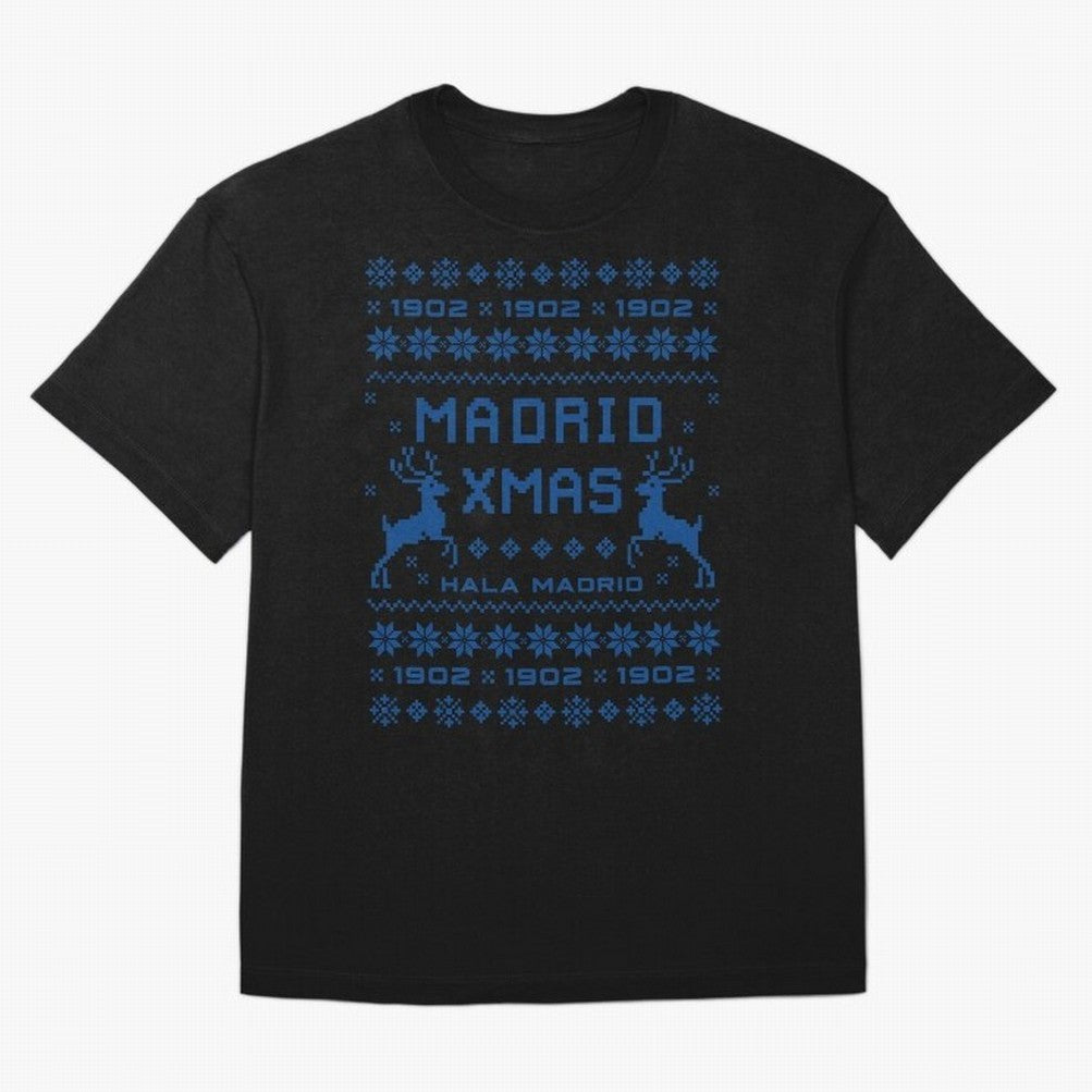 Real Madrid Christmas Oversized T-Shirt Showcase FIFA World Cup 2026 USA Canada Mexico for Fans of Mbappe and Neymar and Netherlands, Bringing Tournament Hype, Historic Matchups, Family Viewing Parties and Global Sports Pride; Perfect for