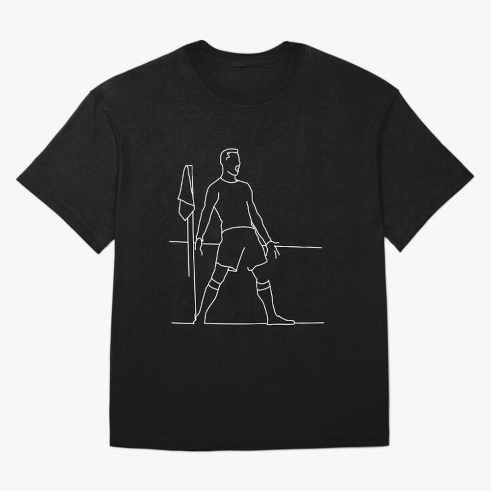 Siuuu! (blck) Oversized T-Shirt Honor FIFA World Cup 2026 USA Canada Mexico Connected to Cristiano Ronaldo, Haaland and CR7, Portugal, Spain and Germany Energy, Game Day Rituals, Football Legends, Country Pride and the Road to the Final; Ideal for