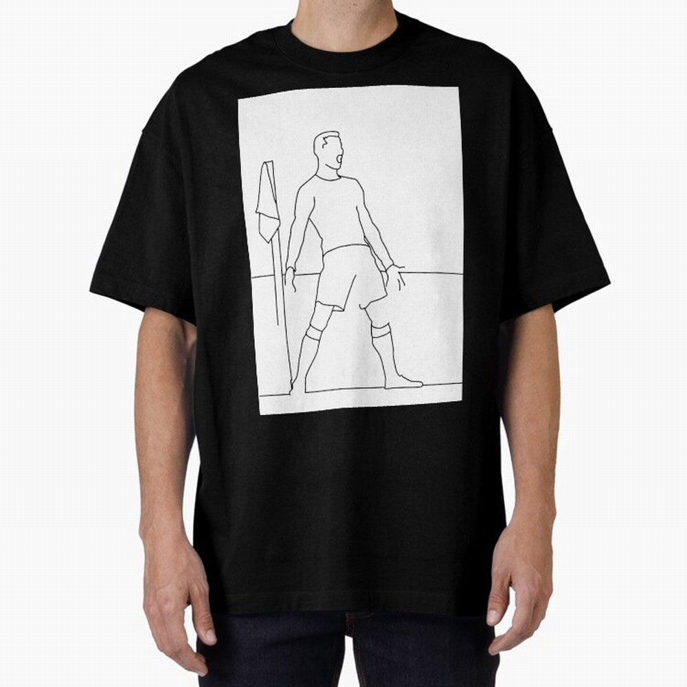 Siuuu! Oversized T-Shirt Bring Home FIFA World Cup 2026 USA Canada Mexico Made for Cristiano Ronaldo, England Energy, Soccer Culture, Superstar Moments, National Team Dreams and Competitive Fire; Great for Supporters Who Love Legendary Players,