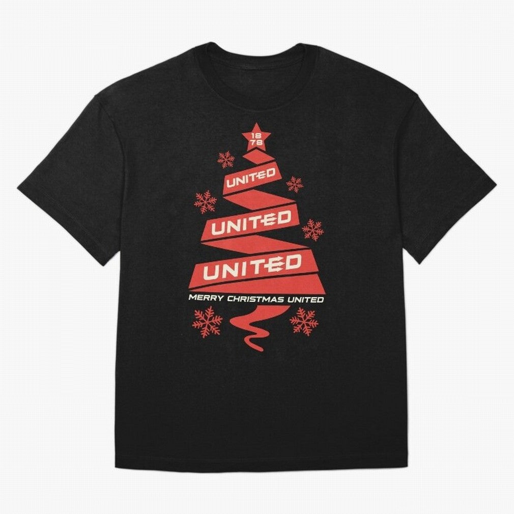 Manchester United Christmas Oversized T-Shirt Celebrate the Road through FIFA World Cup 2026 Group Stage for Fans of Messi, CR7 and Mbappe and Brazil, Bringing Champion Mindset, Group Stage Buzz, Knockout Tension and Passionate Fan Culture; Ideal