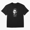 The G.O.A.T. ¨C Cristiano Ronaldo Legend Sketch Oversized T-Shirt Support Iconic Players in Match Day Hype around FIFA World Cup 2026 Group Stage, Mbappe, Argentina, Classic Soccer Heritage, Championship Pressure, Fan Loyalty and International