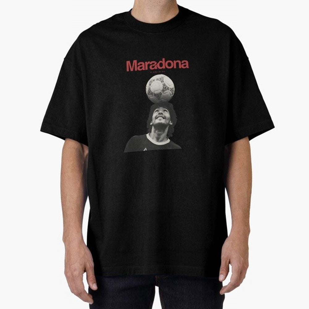 Diego Maradona Minimalist Oversized T-Shirt Bring Champion Energy into Match Day Hype around FIFA World Cup 2026, Messi and Cristiano Ronaldo, Argentina and Brazil, Stadium Memories, Football Loyalty, International Chants and Championship