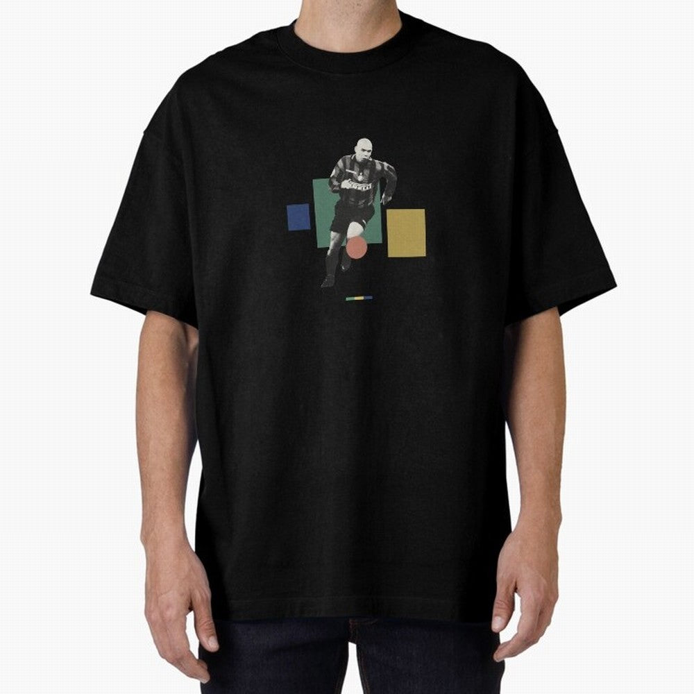 Ronaldo Nazario R9 Oversized T-Shirt Refresh FIFA World Cup 2026 USA Canada Mexico for Fans of CR7 and Brazil, Bringing Football Passion, Legendary Performances, Festival Vibes and Supporter Community; Created for Match Day Parties, Soccer Gifts,