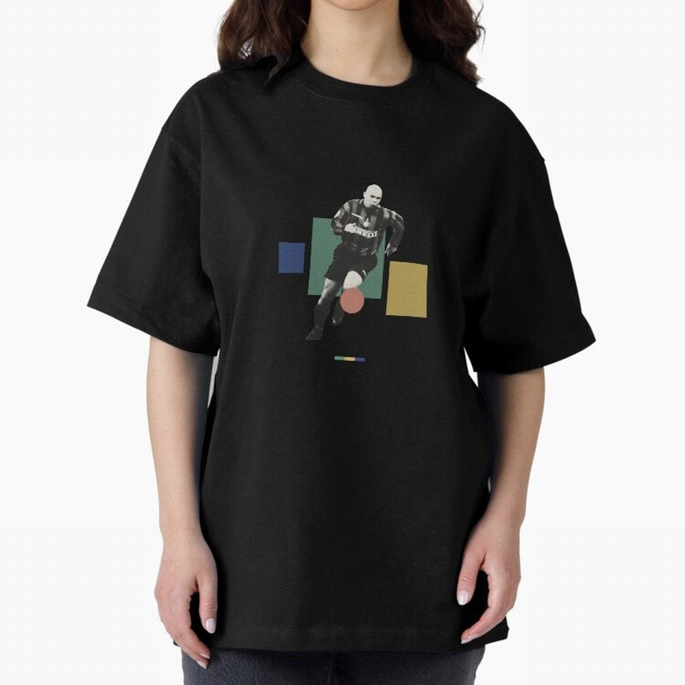 Ronaldo Nazario R9 Oversized T-Shirt Refresh FIFA World Cup 2026 USA Canada Mexico for Fans of CR7 and Brazil, Bringing Football Passion, Legendary Performances, Festival Vibes and Supporter Community; Created for Match Day Parties, Soccer Gifts,
